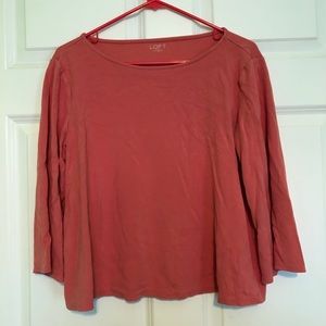 Coral 3/4 Sleeve blouse
